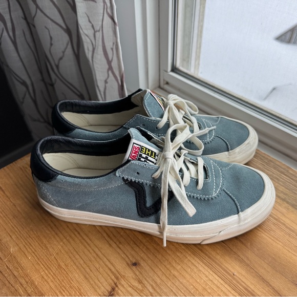Vans Vault Og Epoch Lx Size Men’s 8 Women’s 9.5 Like New Blue Suede Shoes - Picture 5 of 9
